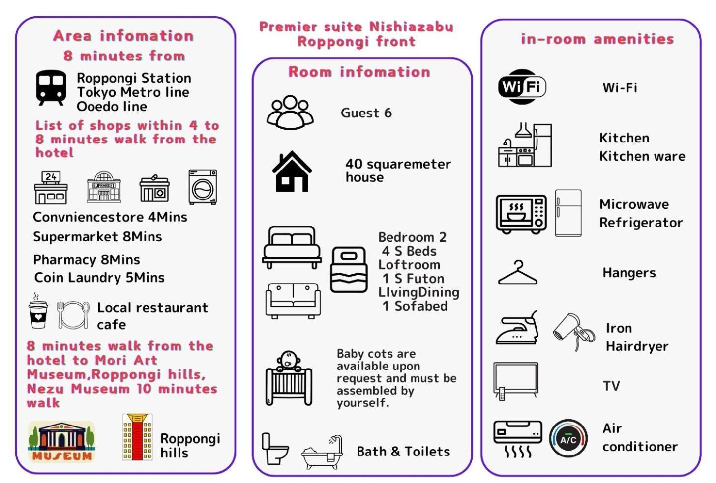 Premier Suite Nishiazabu Roppongi Front 도쿄 외부 사진